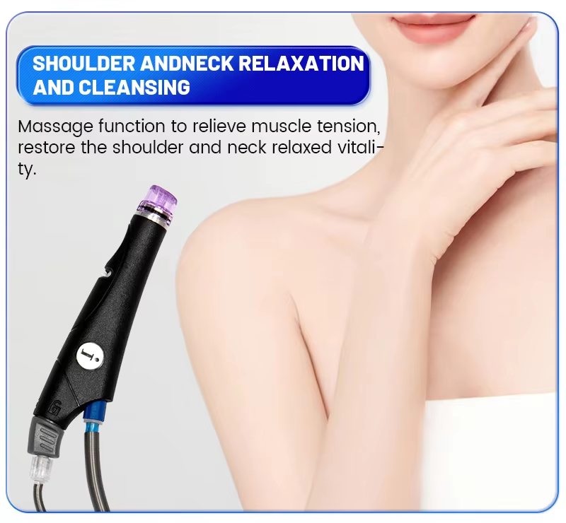 Factory Price Hydrodermabrasion Facial Machine Oxygen Jet Technology Portable for US IT Deeply Cleanses Pores Hydrates Skin