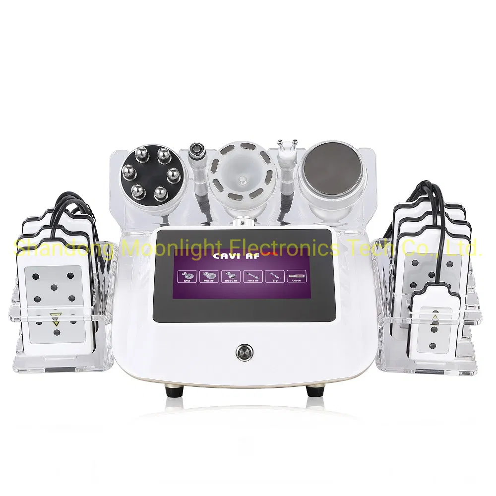 Beauty Products Cavitation Machine 40K RF Skin Tightening Vacuum Machine
