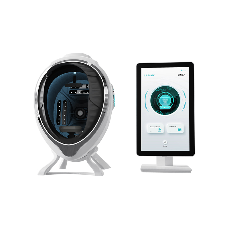 Smart 3D Face Scanner Skin Analyzer Machine Moisture Wrinkles Acne Pores Detector Beauty Salon Spa Targeting Eyes It JP US ZA