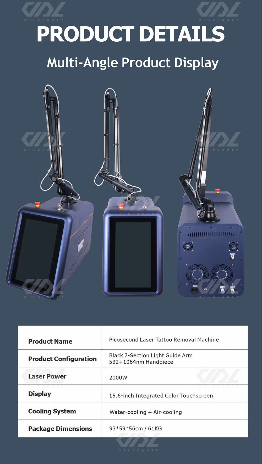 Picosecond Laser Tattoo Removal Machine Image 8