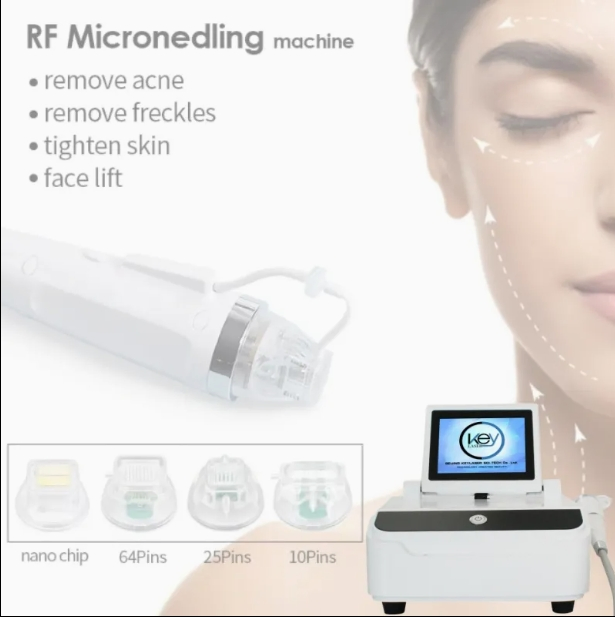 Hot Sale 2 In1 M8 Micro Needle RF Skin Tightening Radio Frequency Fractional RF Microneedle Machine