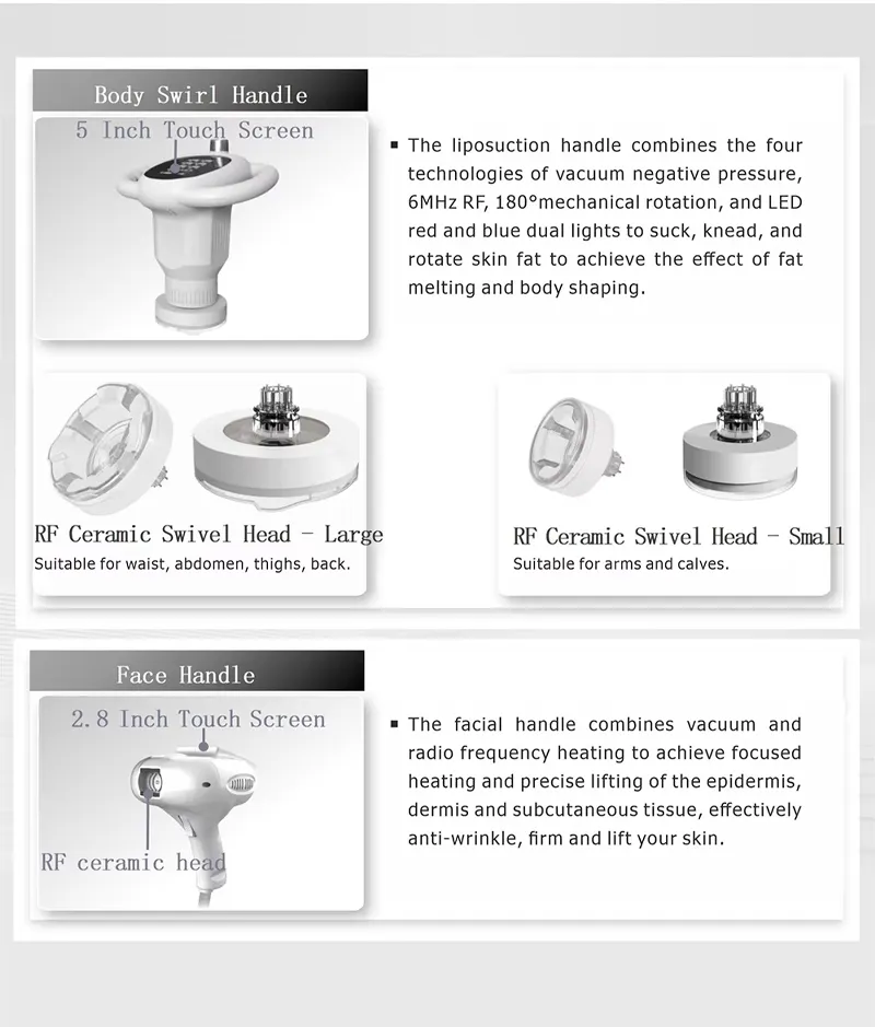 3D Rotary Negative Pressure Vacuum RF Machine - 4