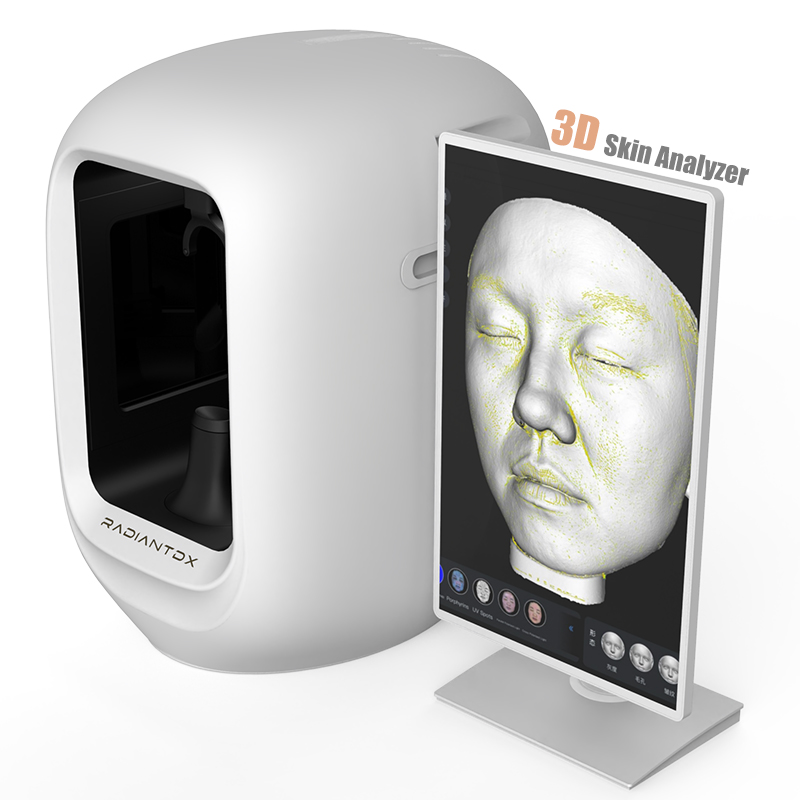 Instant Non-Contact 3D AI Skin Analyzer Facial Machine for Face, Boost Client Trust &amp; Sales in Beauty Salon (Free App)