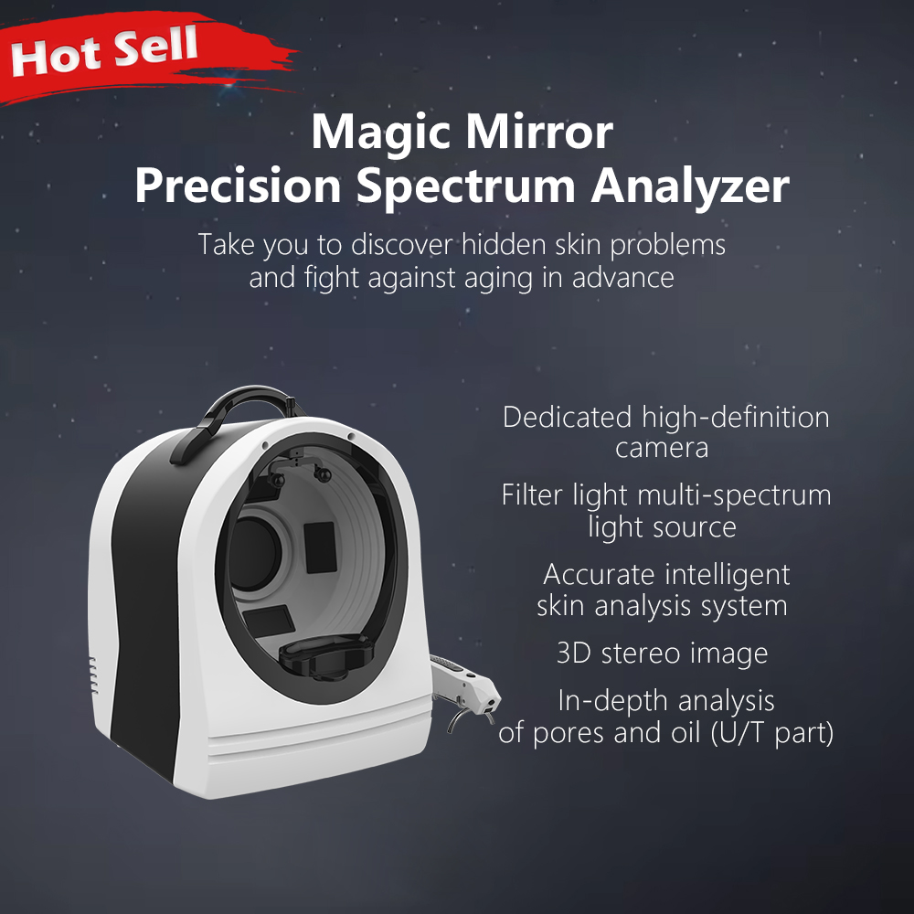 2025 Beco Facial Skin Analyzer 3d Skin Analyzer Feature Scanner Analyzer Skin Diagnostic Machine