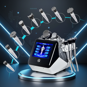 Desktop Vacuum &amp; Cavitation 40kHz RF Ultrasonic Slimming Machine-8-in-1 Full Body Shaping Butt Lifting Cellulite Removal Salon