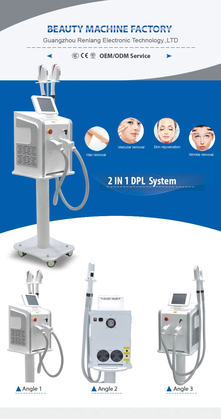 IPL Sr Device / IPL Sr Skin Rejuvenation Hair Removal Machine