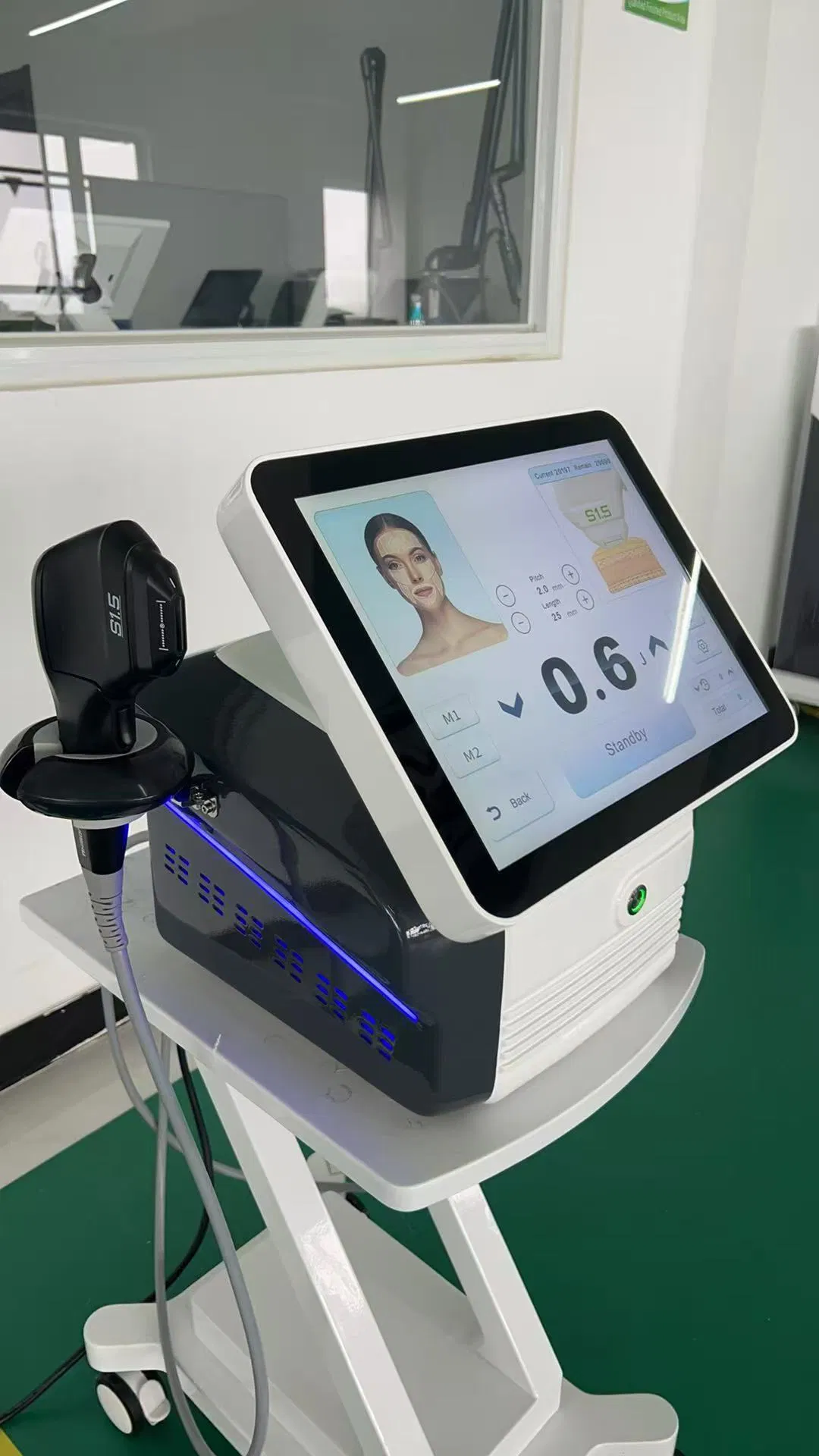 Professional Wrinkle Removal, Face Lifting, Skin Rejuvenation Hifu Beauty Device