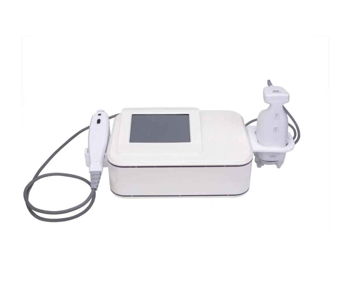 2 Handles Liposonic and Hifu Device for Face Lifting and Body Slimming