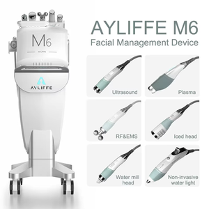 M6 Hydra Beauty Machine Facial Hydrogen Oxygen 6 in 1 Diamond Peeling for Deep Cleaning Anti-wrinkle