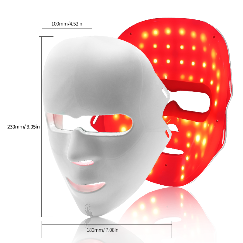 SHOmfrs Factory Red Light Therapy for Face Led Face Mask Touchable 7 Color Mask PDT Wrinkle Removal OEM/ODM Skin Care Device