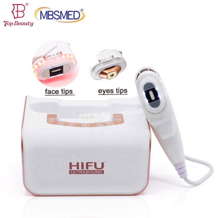 Mini 3 in 1 Hifu RF LED Anti Aging Face Lifting Device