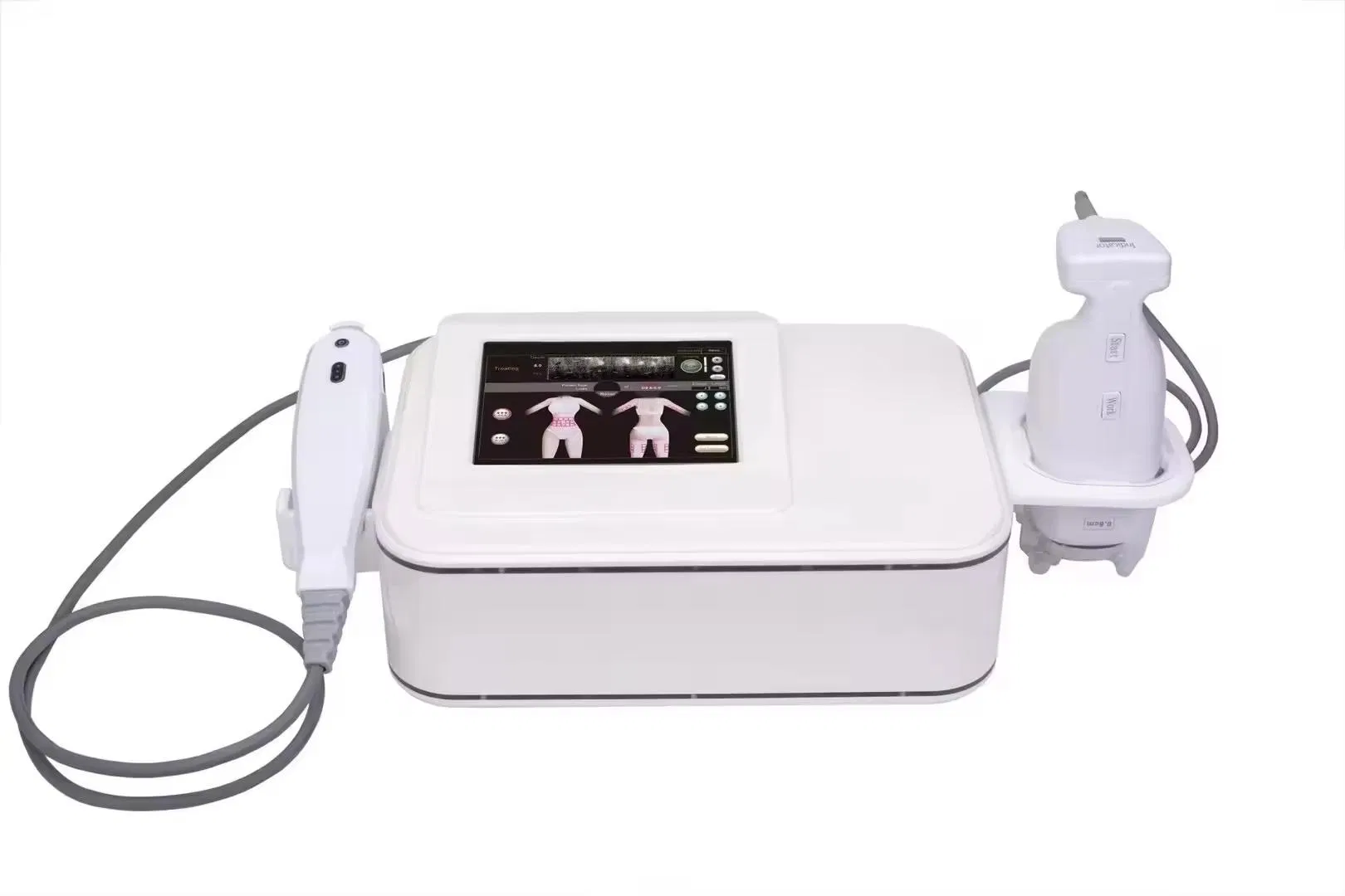 2 Handles Liposonic and Hifu Device for Face Lifting and Body Slimming