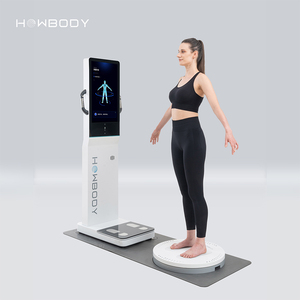 HOWBODY Professional Smart Body Fat Scales With 27 Inch Screen Gyms Precision Body Composition Analyzer Scale Training Studios