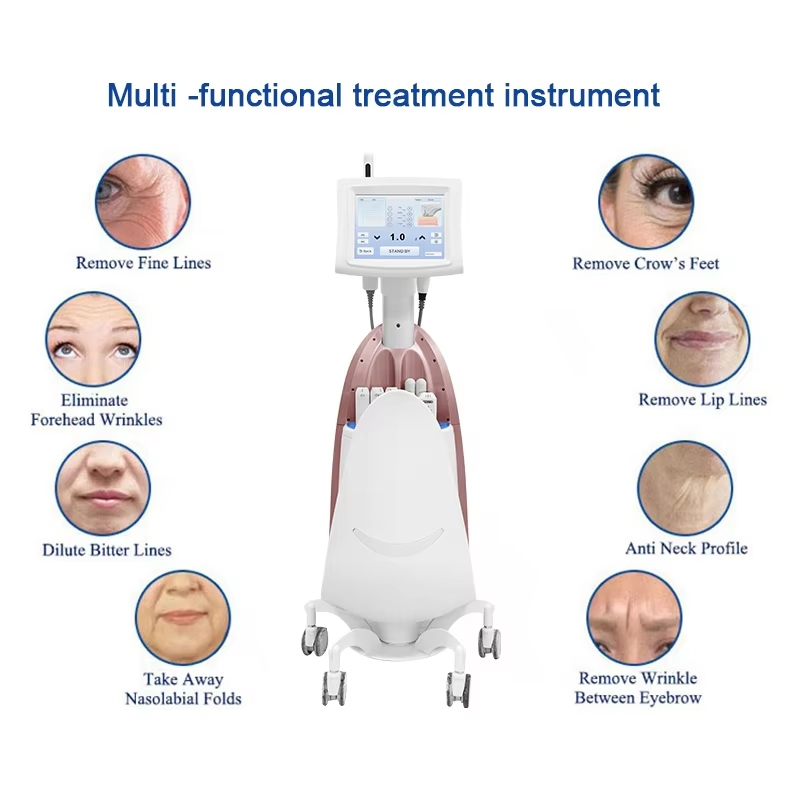 Hifu Machine for Beauty Salon Ultrasound Face Lifting Skin Rejuvenation Aging Device