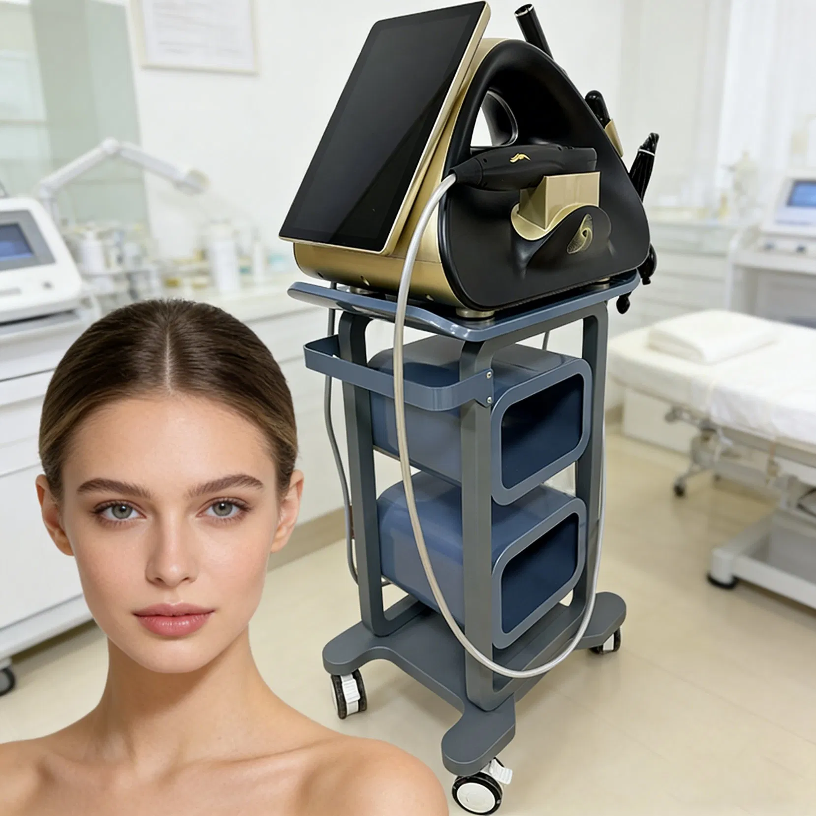 Maquina Hifu 22D Hifu Max Ultra Stable Performance Hifu Device Face Lifting Body Tightening Vaginal Rejuvenation Custom Logo