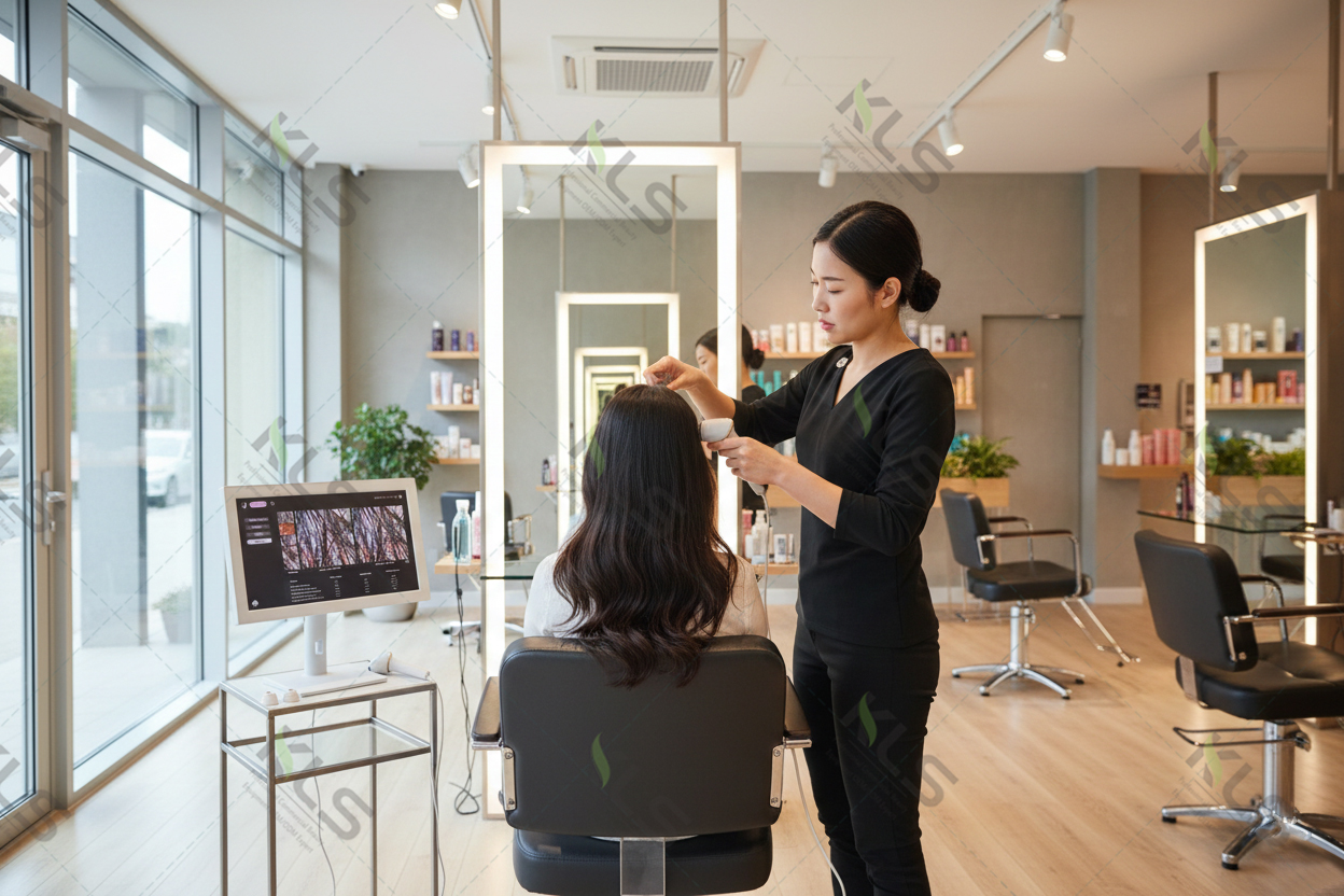 Hair And Ai Scalp Analysis Machine / Hair Scalp Analyzer Machine With Ai