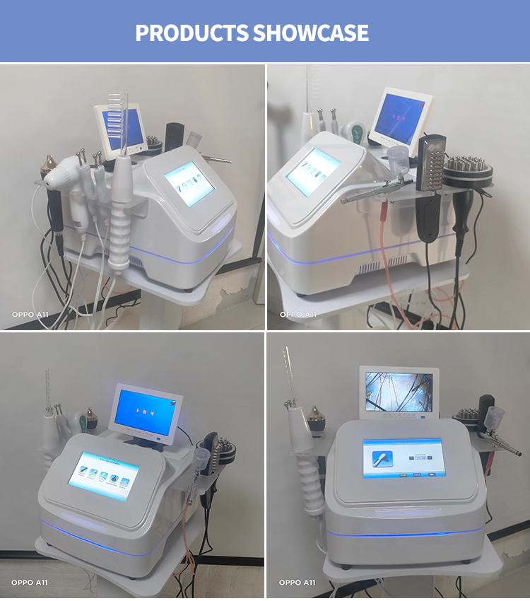 Professional 5-in-1 Multi-functional ABS Portable Desktop Hair Scalp Analyzer Tricoscope Digital Microscope Machine SPA/Salon