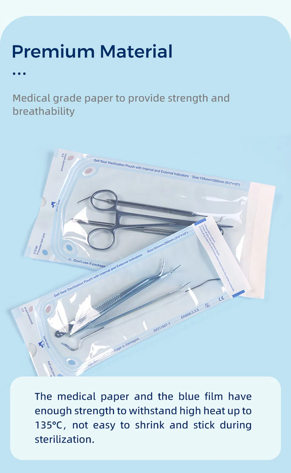 Self-Sealing Sterilization Pouch 3