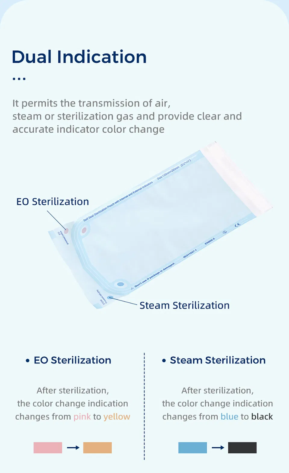 Self-Sealing Sterilization Pouch 2