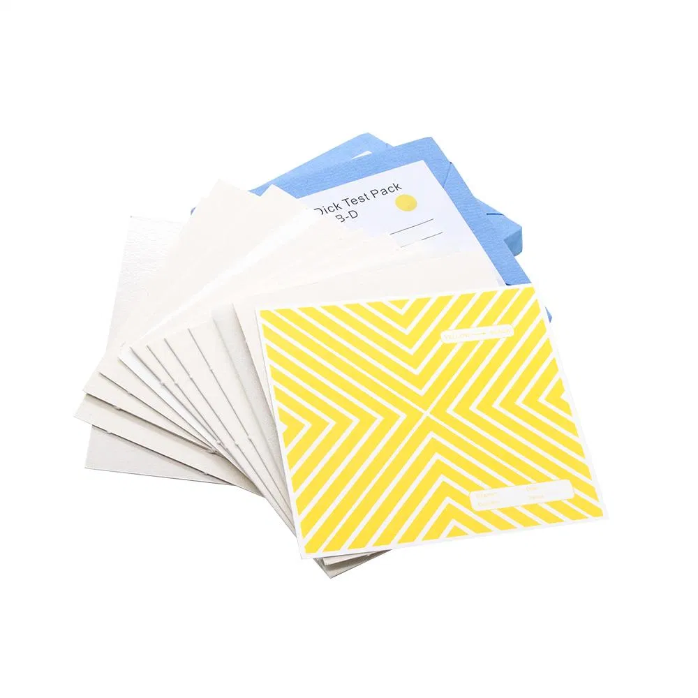 Disposable Dental Autoclave Use Bowie Dick Test Pack