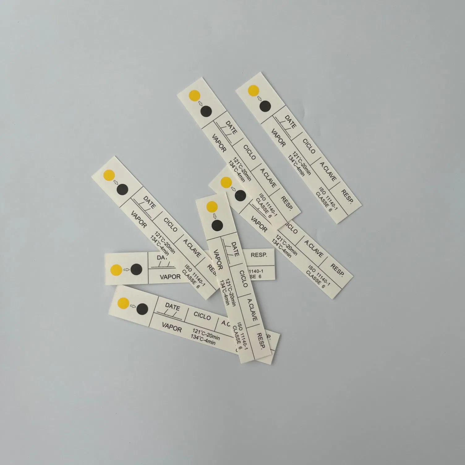 Medical Device Class 4 5 6 Steam Chemical Indicator Strips / Labels/ Tapes