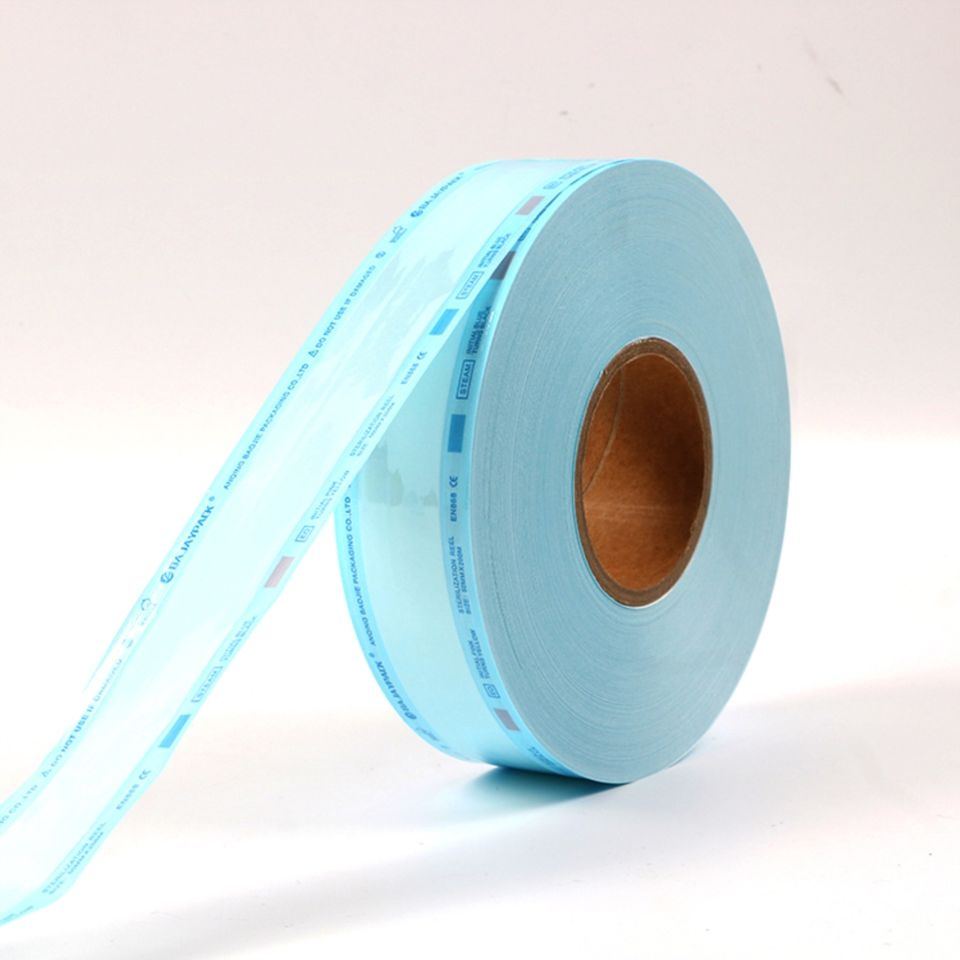High Quality Medical Packaging Customized Size Sterilization Gusseted Flat Reel Pouch