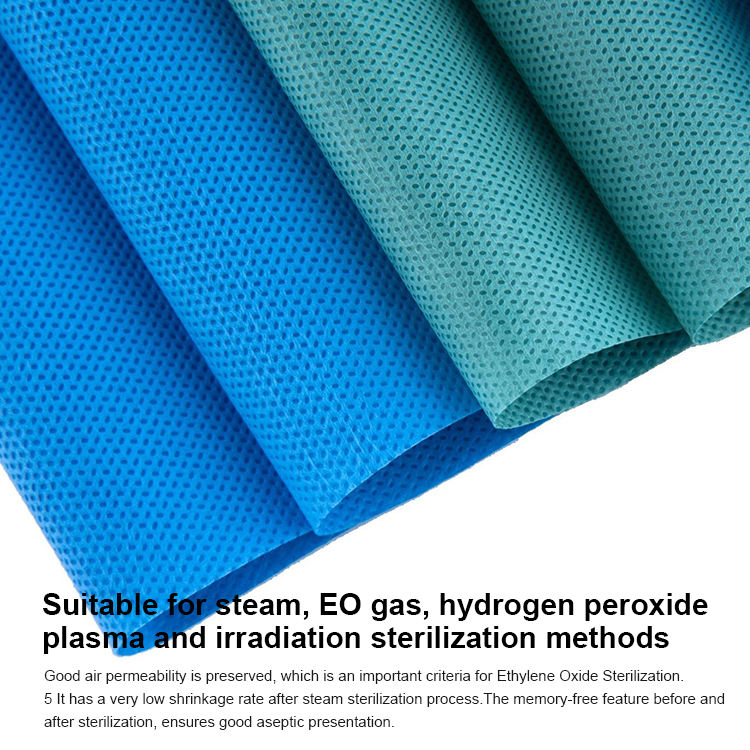 Medical Good Quality Good Barrier Resist China Made SMS Non Woven Fabric
