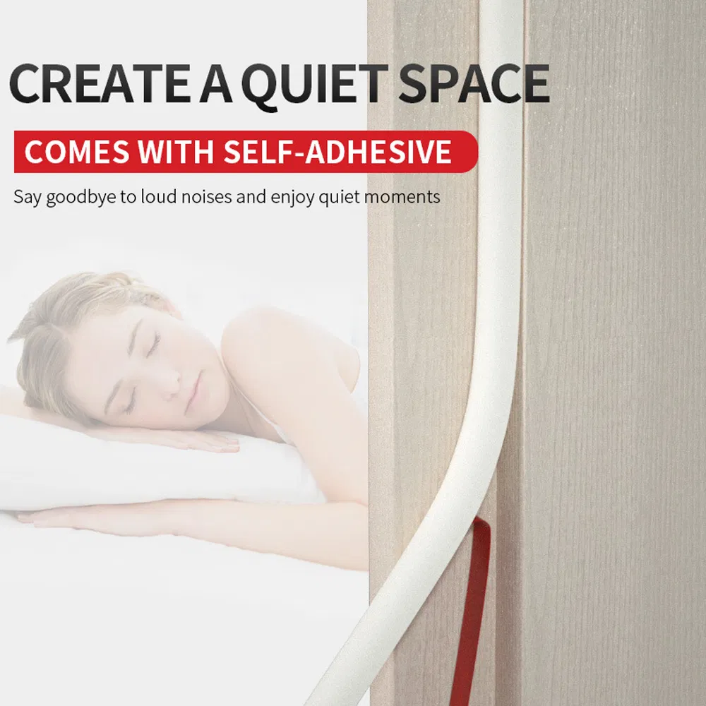 D-Type Weather Stripping Soundproofing and Windproof Door &amp; Window Seal Strip