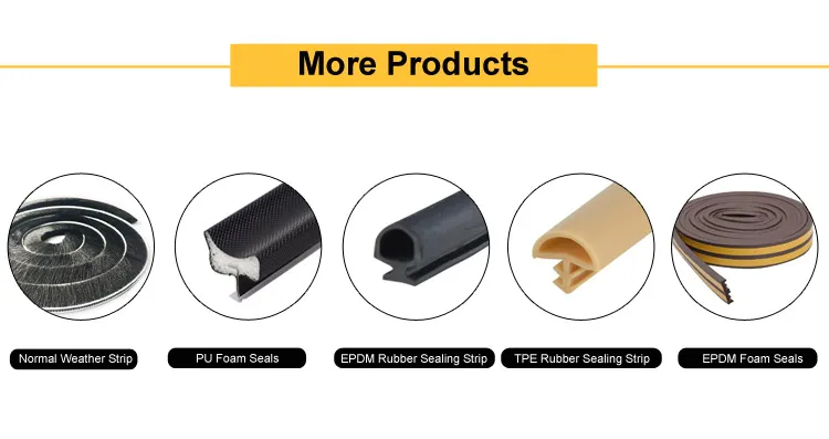 Weatherproof Seal Strip Detail