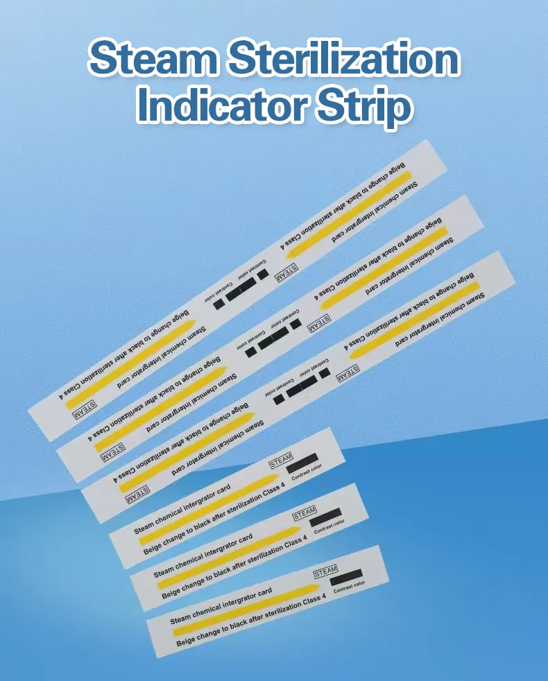 Steam Sterilization Chemical Indicator Strips