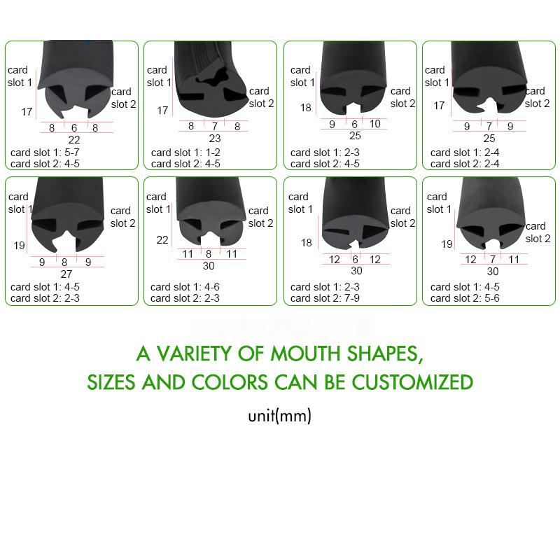"H" Type Glass Window Seal Strips for Control Cabinets and Distribution Boxes