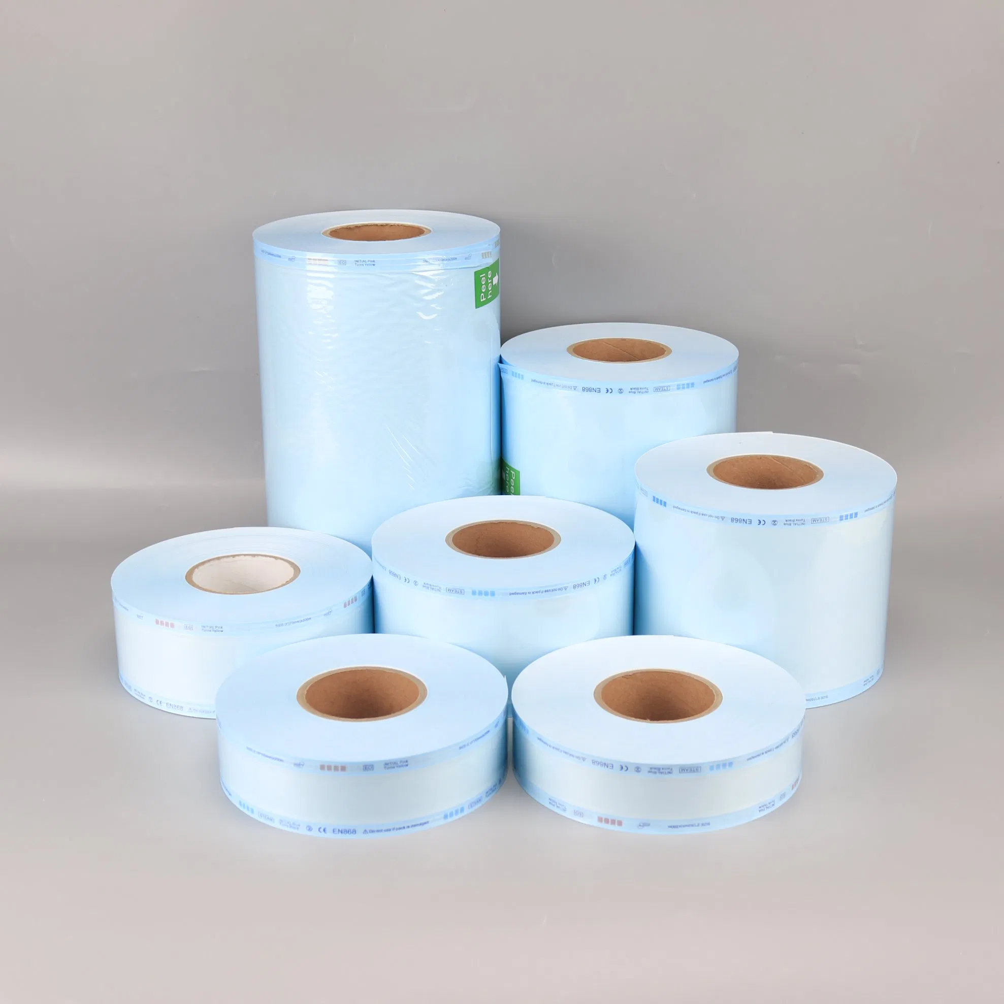 Sterilization Factory Direct Supply Medical Heat Sealing Sterilization Pouches Autoclave Packing Reels