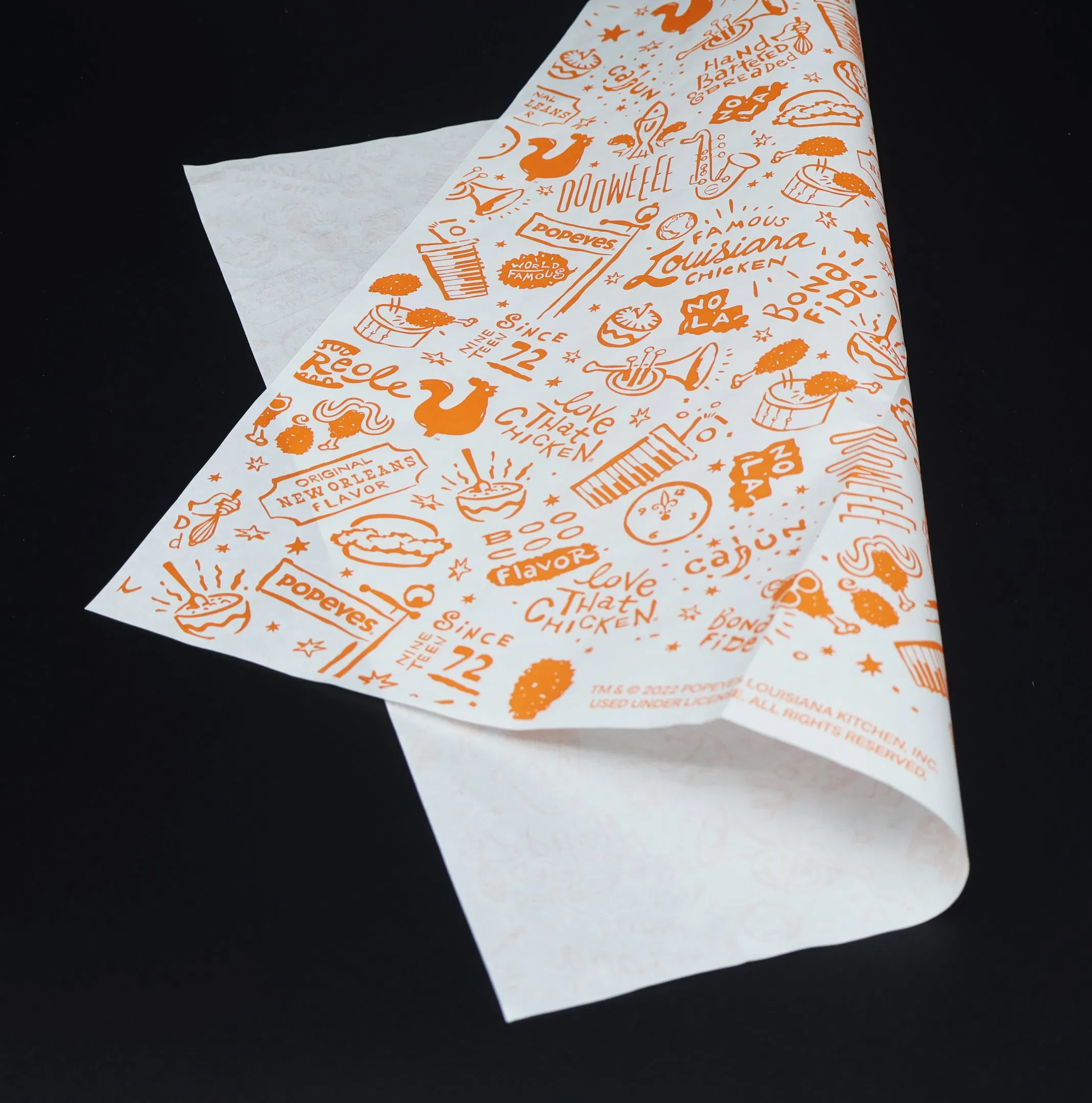 Colorful Medical Food Grade Packaging Paper for DIY Hamburger Paper