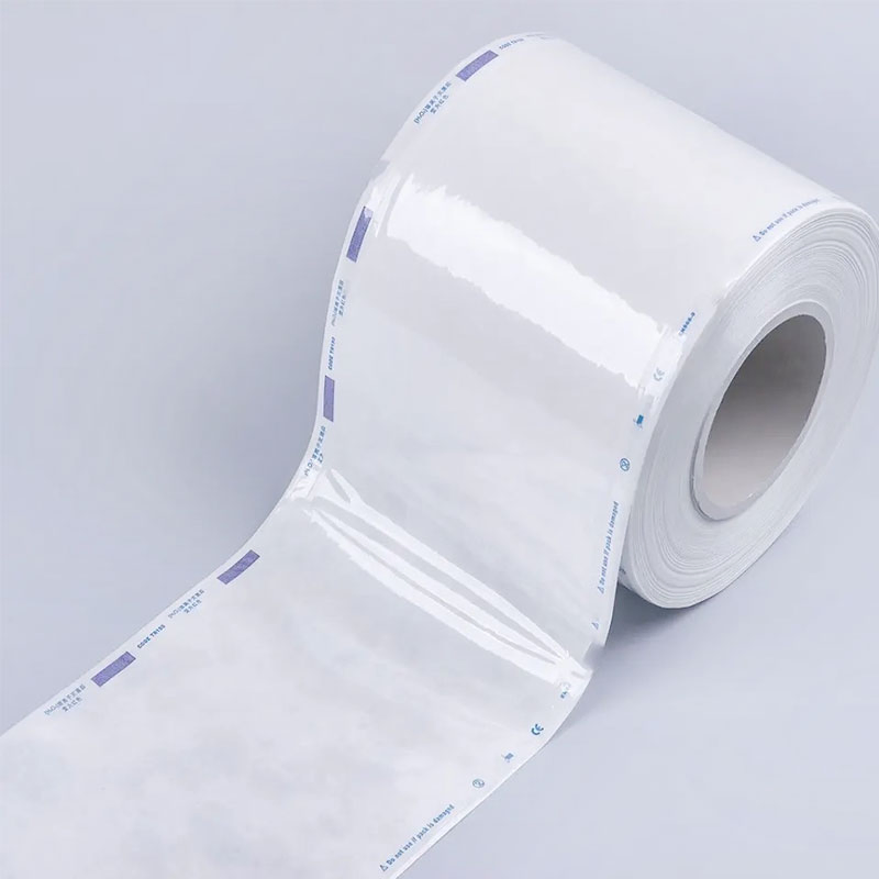 Factory Supply Surgical Disposable Medical Sterilization Pouch Flat Reel for Dental Packaging