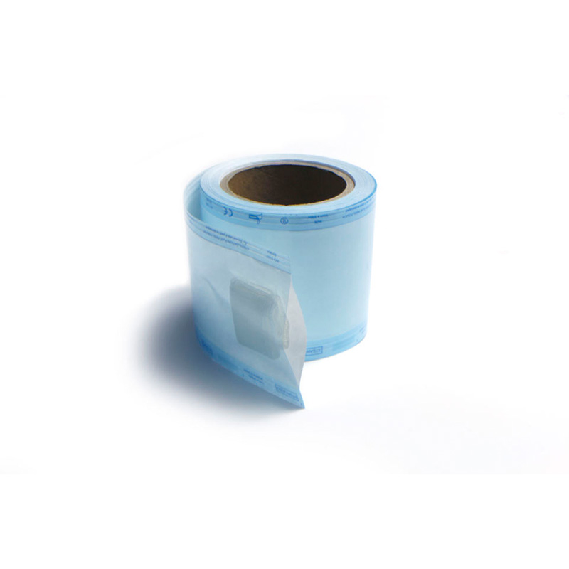 Medical Grade Heat Sealing Dental Autoclave Pouch Sterilization Gusseted Reels