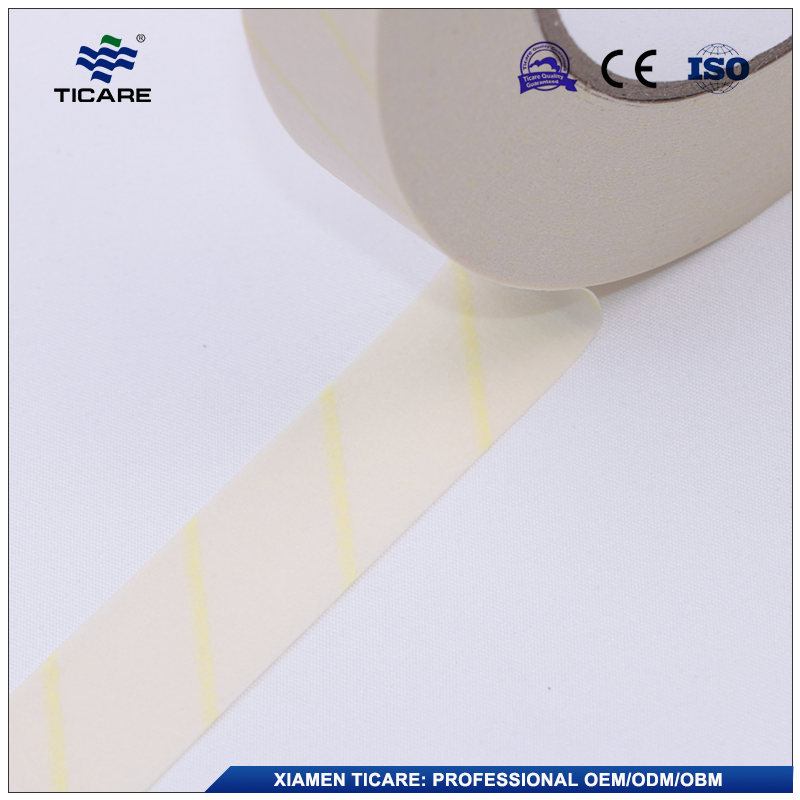 25mm Plasma Chemical Indicator Tapes Lead Free Eo Autoclave Steam Sterile Indicator Tape for Steam Sterilization