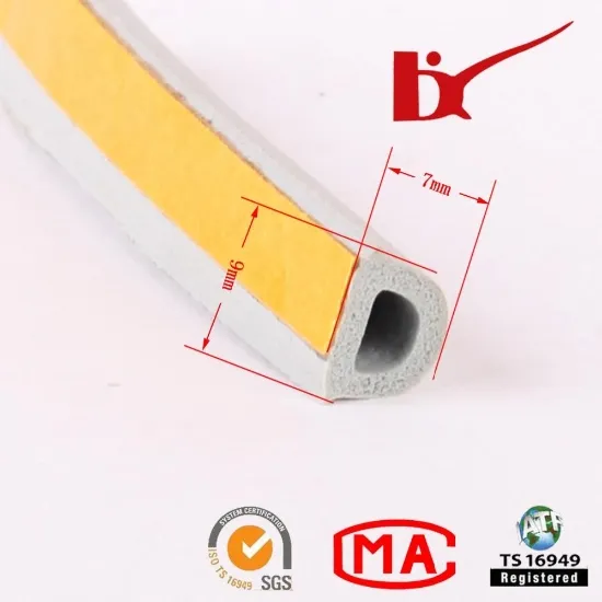 Waterproof D Type Seal Strip