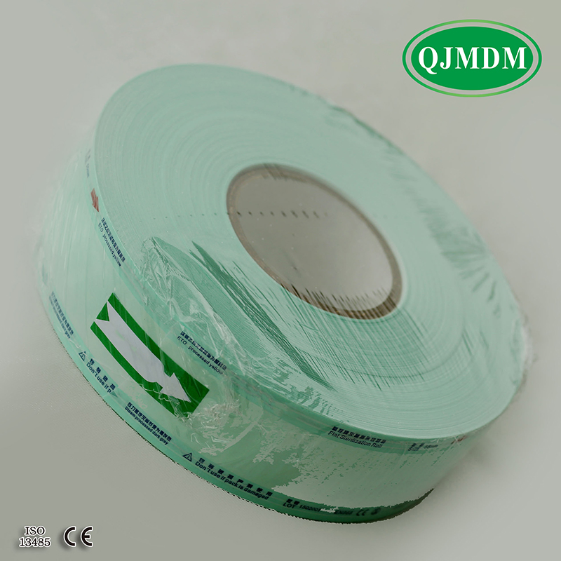 Sterilization Pouch Gusseted Reel Rolls Medical Heat Sealing Dental Sterilization Reel