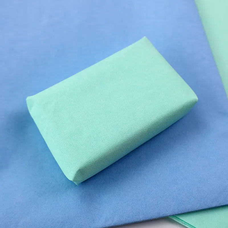 Disposable Wood Pulp Crepe Paper, Medical-Grade Soft Crepe Paper