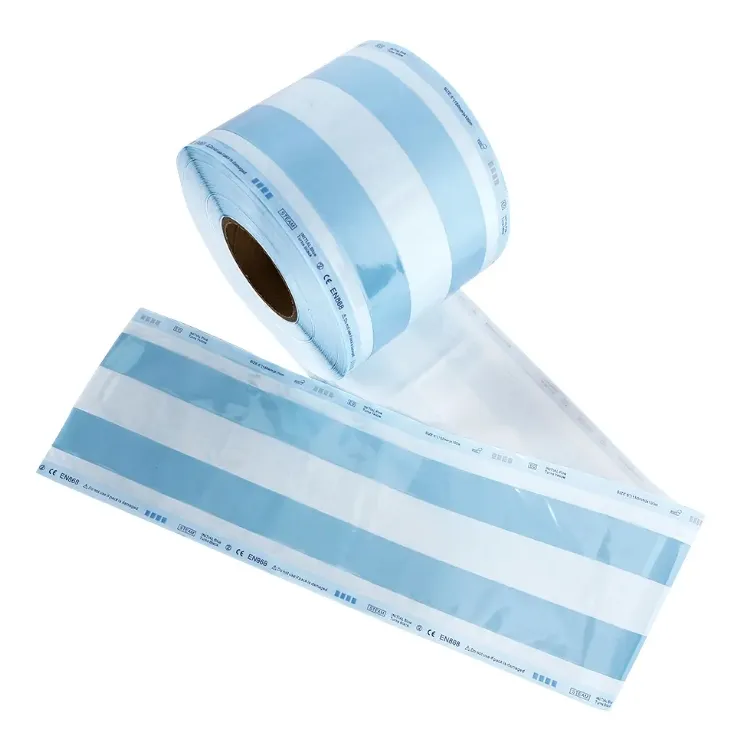 Heat-Sealing Sterilization Gusseted Reel-Paper/Film