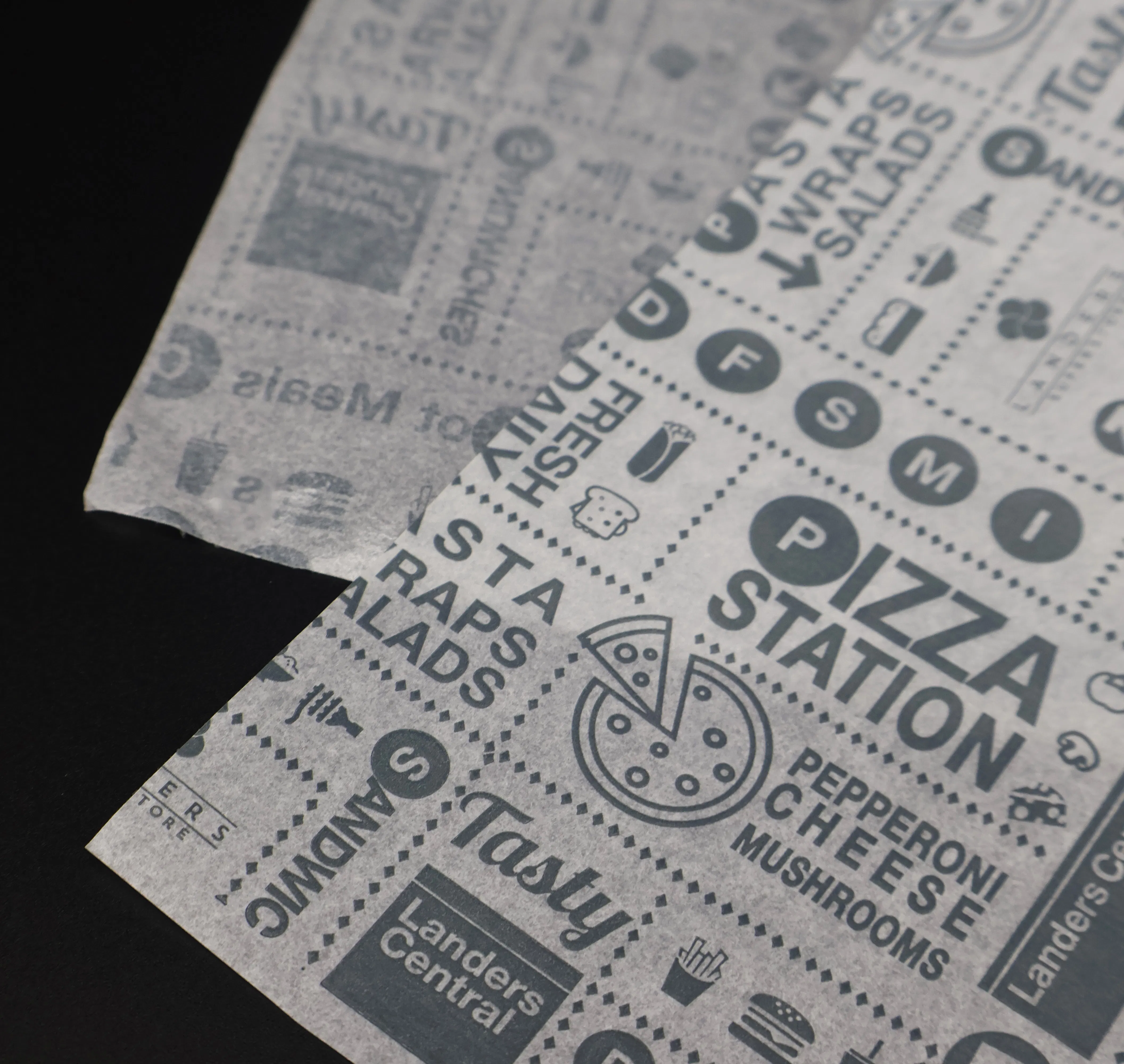 Colorful Medical Food Grade Packaging Paper for DIY Hamburger Paper