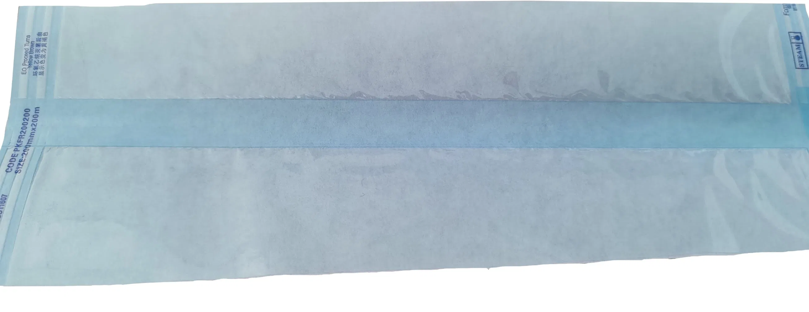 Continuous Automatic Medical Pouches Reels Tyvek Pouches Printing Optic Sensor Feed-in Medical Rotary Sealer