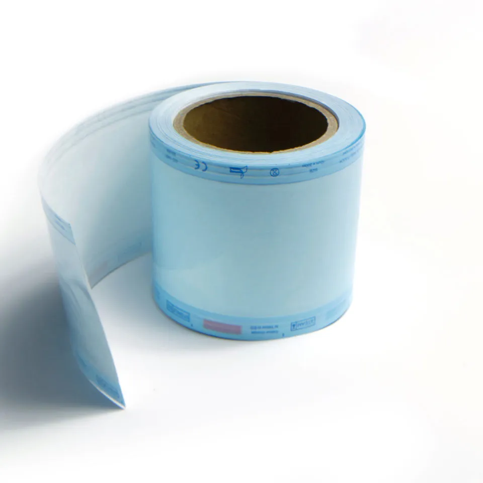 Medical grade dental heat self sealing sterile pouch