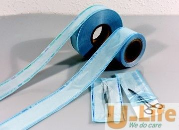 Heat Sealing Sterilization Flat Reel Gusseted Roll