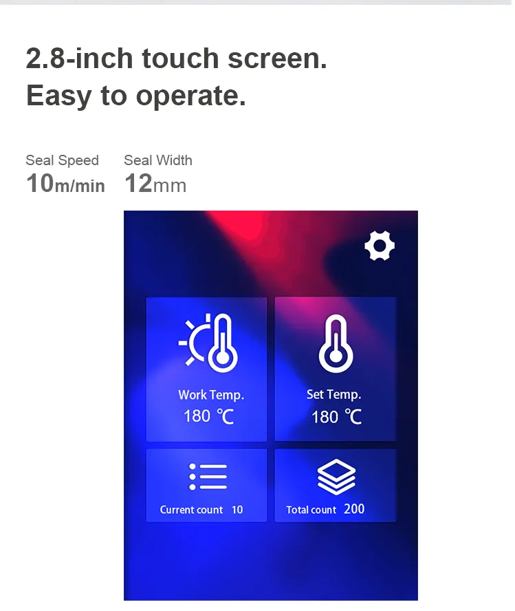 Seal Machine Detail 4