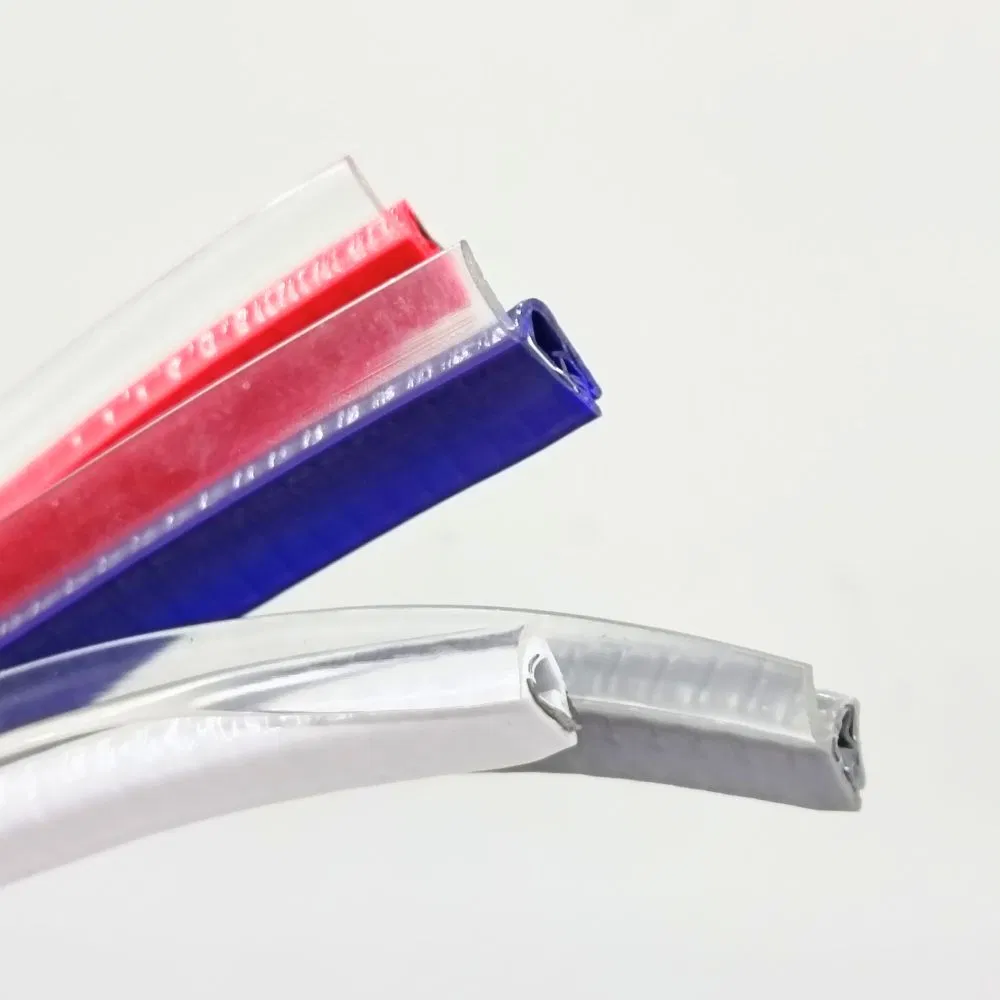 U Type PVC Door Seal Strip with Clear Edge for Enhanced Impact Protection and Window Sealing