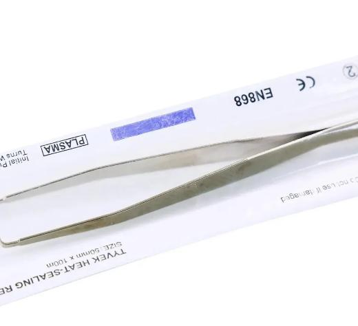 Customised Wholesale Medical Tyvek Paper Reel Heat Seal Flat Bags