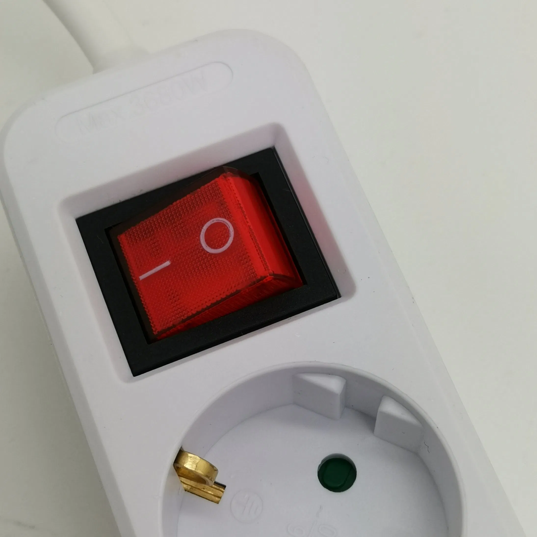 4 Outlet European Power Strip with USB and Type C Charging Ports