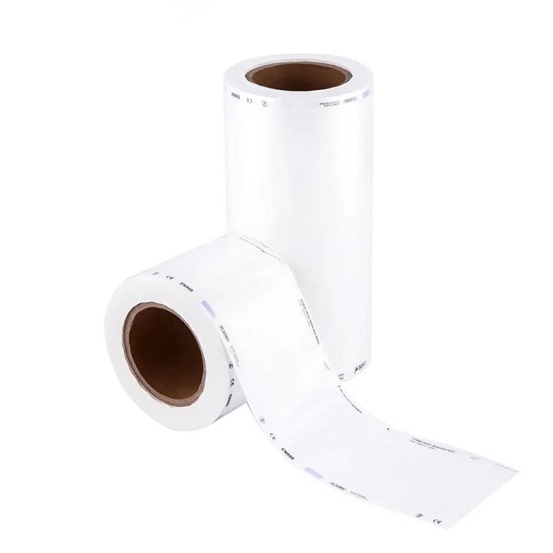 Factory Supply Surgical Disposable Medical Sterilization Pouch Flat Reel for Dental Packaging