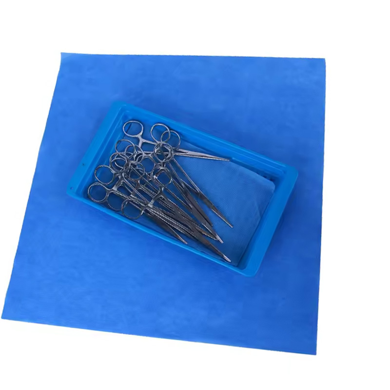 45g 50g 60g 70g Medical Non-Woven Fabric Smmms Dressing Hospital Disinfection and Sterilization Wrap Made From PP EOS Type